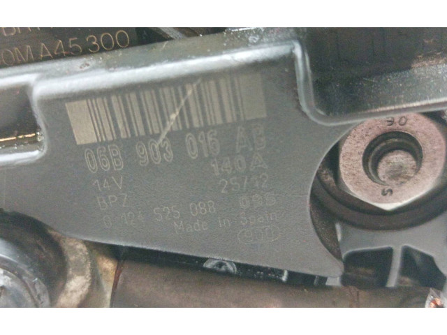 Генератор 06B903016AB, TSI   Skoda Superb B6 (3T)      