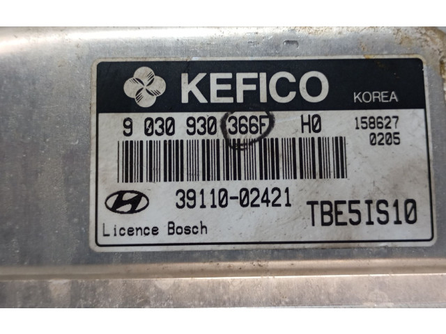 Блок управления двигателя 9030930366F, S24   Hyundai Getz