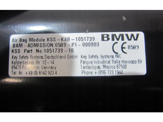 Подушка безопасности для колен 72129363843   BMW X3 G01