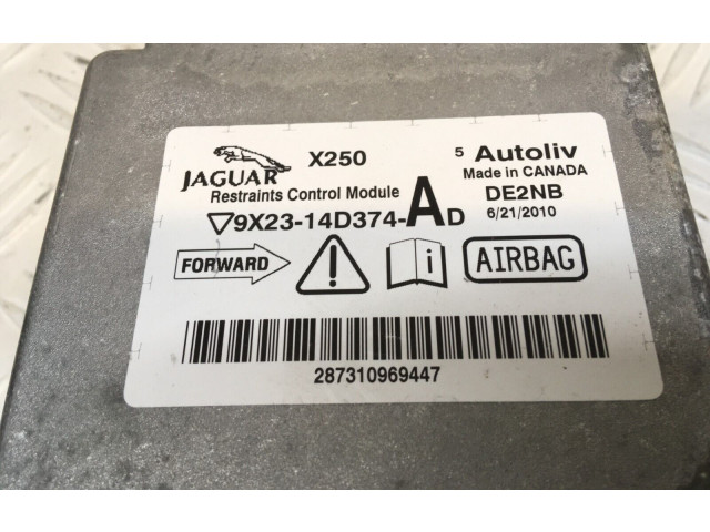 Блок подушек безопасности 9X23-14D374-AD Jaguar XF X250