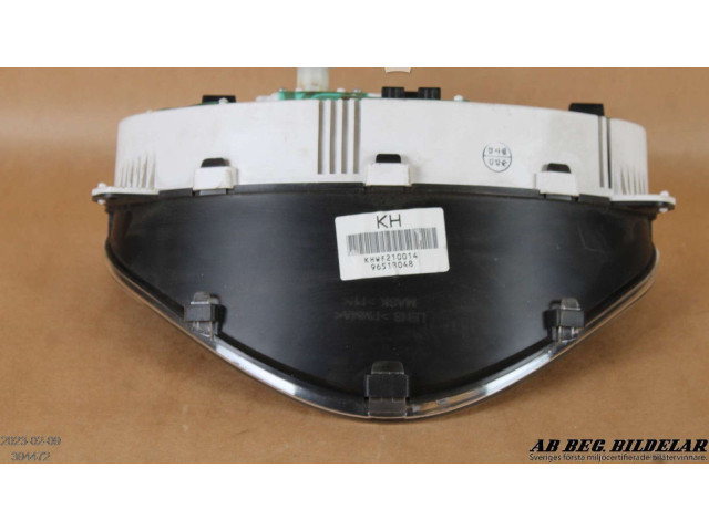 Přístrojová deska  Daewoo Matiz 2000 96518048  