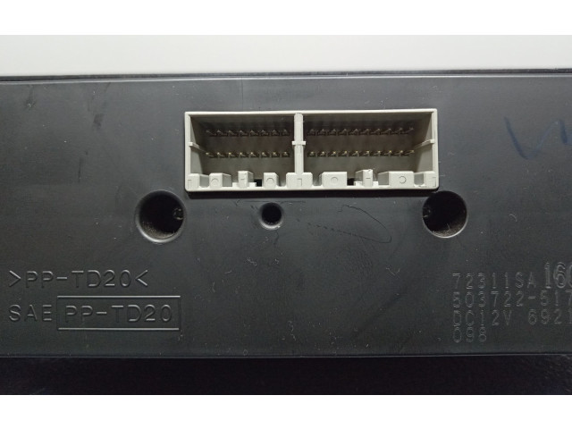 Блок управления климат-контролем 72311SA160, 72311SA160   Subaru Forester SG