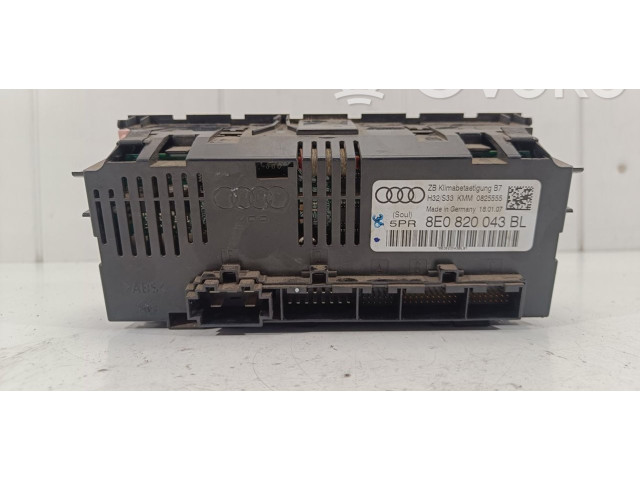 Блок управления климат-контролем 8E0820043BL Audi A4 Allroad