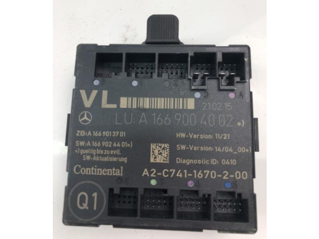 Блок управления A1669004002, FR794 Mercedes-Benz GLE AMG (W166 - C292)