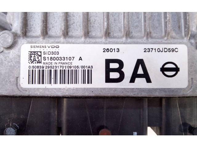 Řídící jednotka 23710JD59C, S180033107 Nissan Qashqai 2007