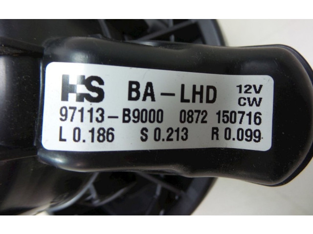 Вентилятор печки    F00S330024, F00S330024   Hyundai i10