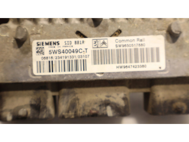 Блок управления двигателем ECU IMPRK710032   Citroen Berlingo    