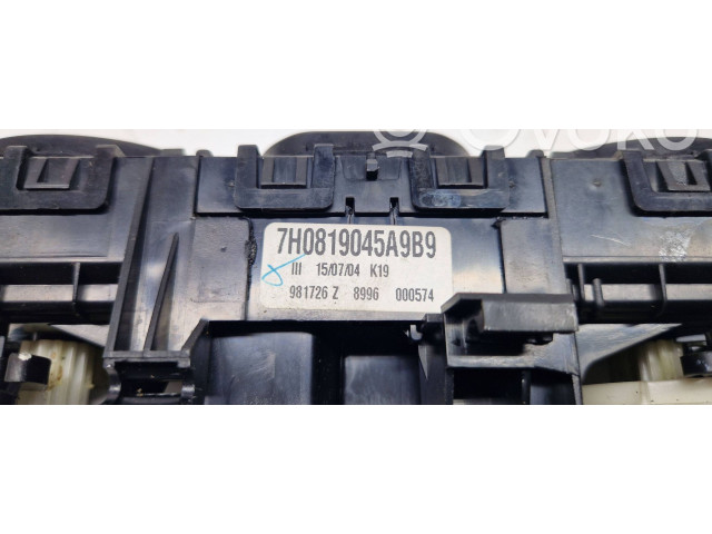 Блок управления климат-контролем 7H0819045A9B9, 981726Z   Volkswagen Transporter  Caravelle T5