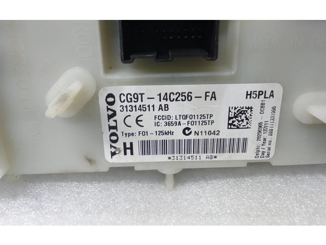 Блок комфорта CG9T14C256FA, 31314511AB   Volvo XC60   