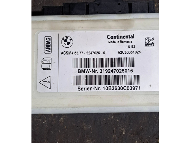 Блок подушек безопасности 9247025   BMW X3 F25