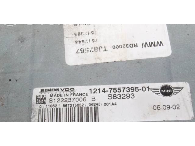 Блок управления двигателя 7557395, 12147557395   Mini One - Cooper R50 - 53