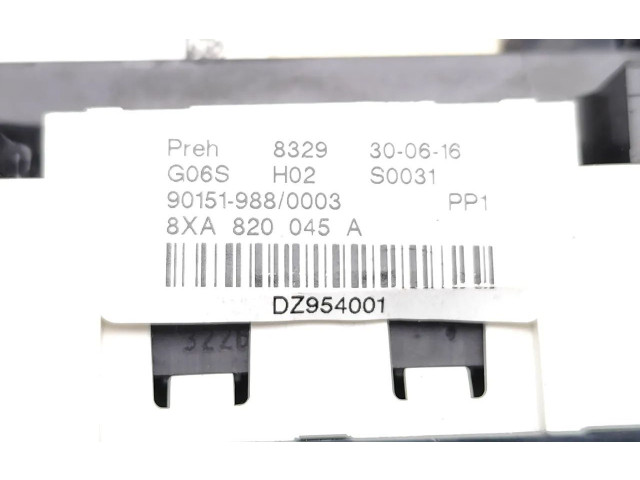 Блок управления климат-контролем 8XA820045A, 90151-988 Audi A1