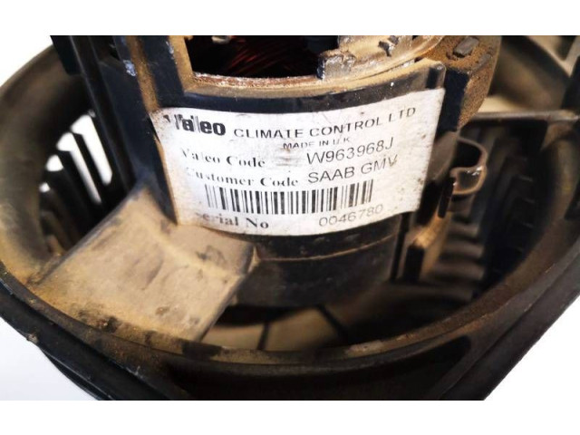 Вентилятор печки w963968j, 0046780 Saab 9-5