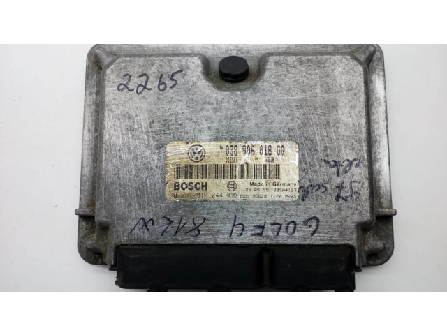 Řídící jednotka 038906018GQ, 0281010244 Volkswagen Golf IV 2004