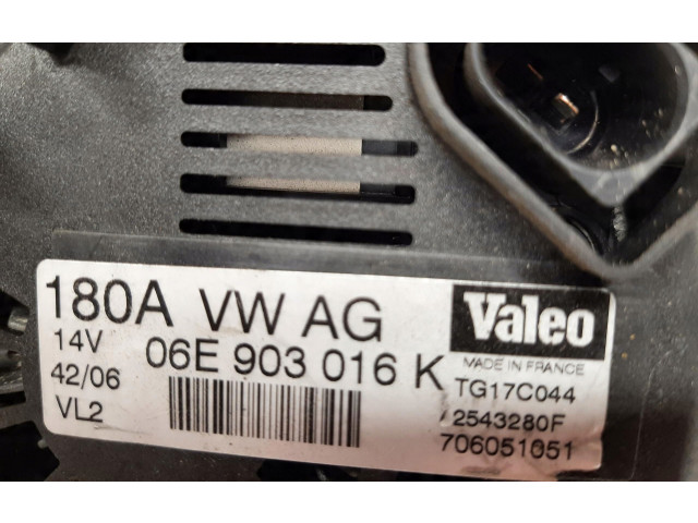 Генератор 06E903016K, 06E903016K Audi A6 S6 C6 4F