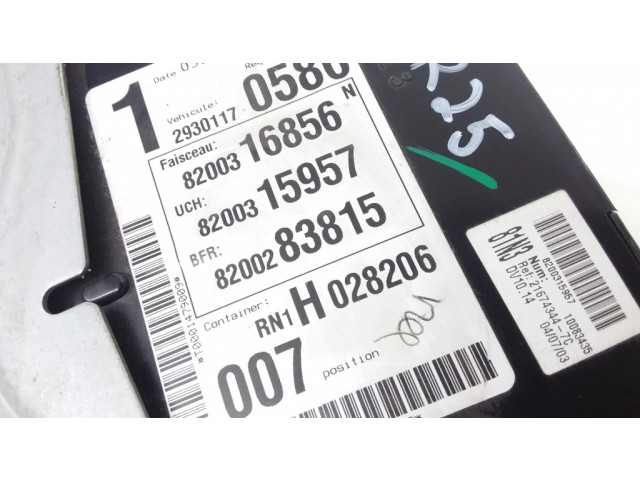 Pojistková skříňka 8200283815, 8200315957 Renault Espace - Grand espace IV 2005