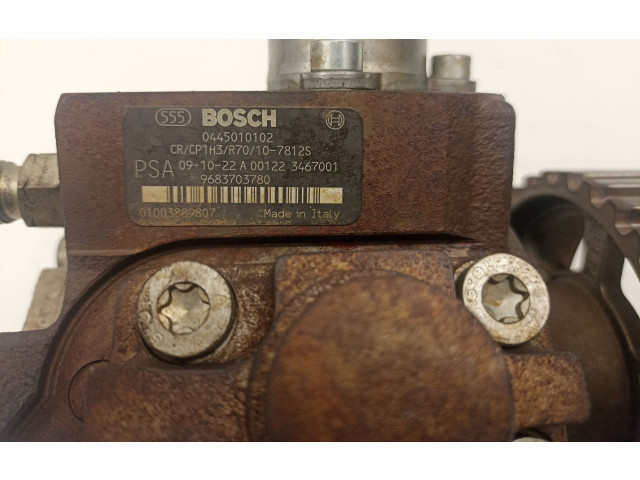 Vstřikovací čerpadlo 9683703780, 0445010102 Citroen Berlingo 9HV (DV6TED4B),9HX (DV6ATED4)