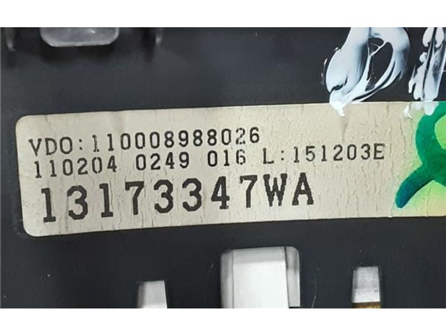 Панель приборов 13173347WA, 13173347WA Opel Combo C