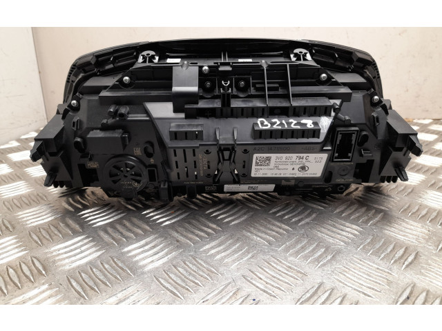 Панель приборов 3V0920794C, B2128 Skoda Superb B8 (3V)