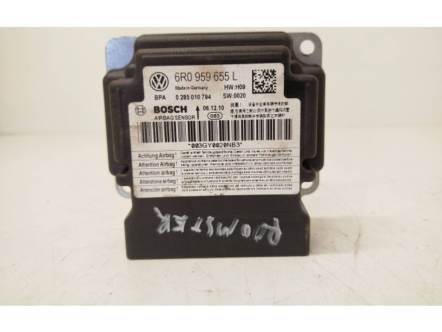 Блок подушек безопасности 6R0959655L, 0285010794   Skoda Roomster (5J)