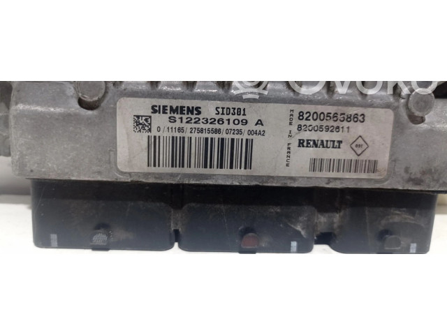 Блок управления двигателем Блок управления S122326109A   Nissan Tiida C11