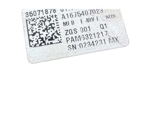 Pojistková skříňka A1675407023, 35071878 Mercedes-Benz GLS X167 2021