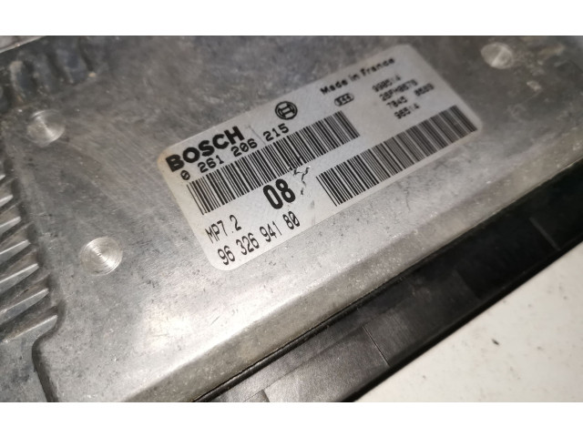Блок управления двигателя 9630986780, 0261204717   Peugeot 306