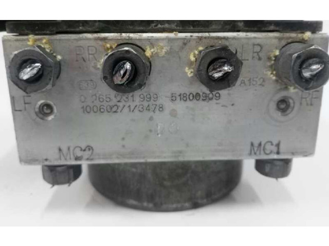 Блок АБС 51800909, 0265800663 Fiat Linea - года