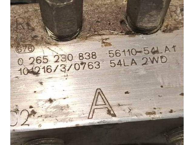 Jednotka ABS 56110-54LA1, 0265951297 Fiat Sedici 2007