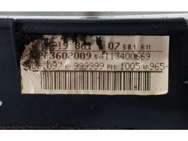 Přístrojová deska Volkswagen Polo III 6N 6N2 6NF 1997 6H0919861