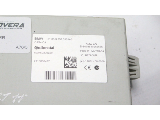 Řídící jednotka 7624032 BMW 5 F10 F11 2012