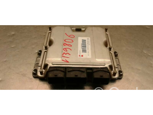 Блок управления двигателя 0281011133, 9647474680 Lancia Phedra