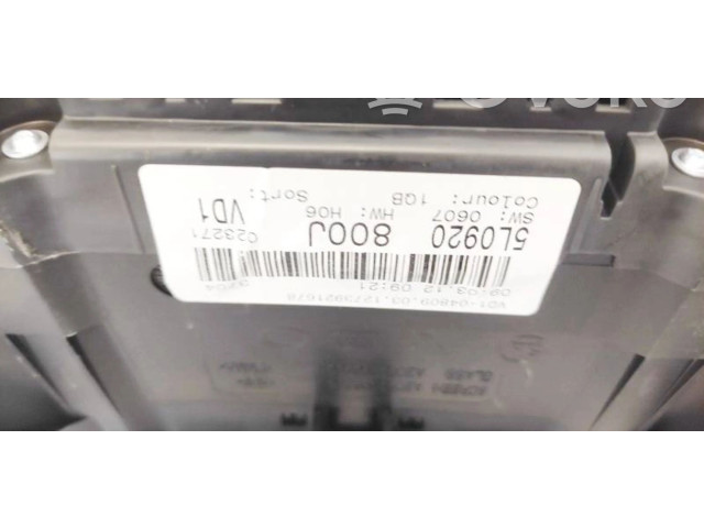Панель приборов 5L0920800J, 090312 Skoda Yeti (5L)