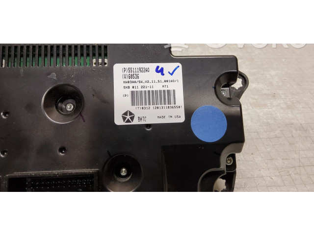 Блок управления климат-контролем 55111922A0, 60536 Jeep Grand Cherokee