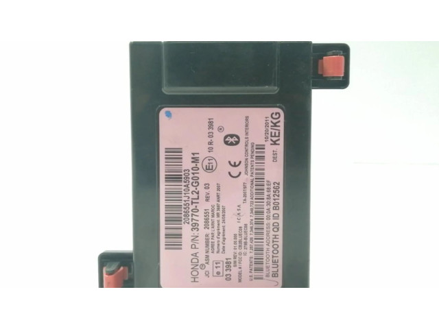 Řídící jednotka 39770, MODULOELECTRONICO   Honda Accord 2013