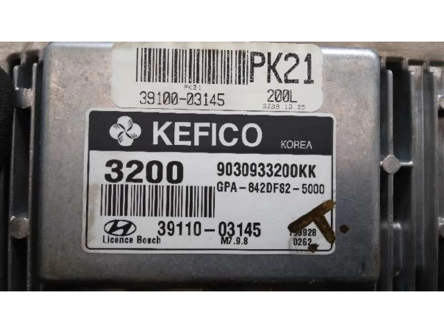 Блок управления двигателя 3911003145 Hyundai i10