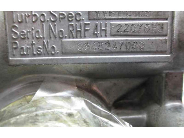 Turbodmychadlo Турбина 9645247080 Peugeot 307