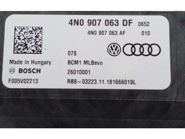 Блок управления 4N0907063DF, 181666019L   Audi A6 S6 C8 4K