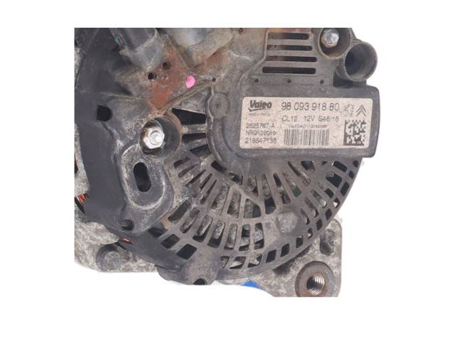 Генератор 9809391880   Opel Combo E      