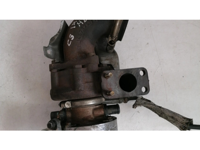  Турбина Citroen C3 1.4 VVP2, RHF3V         