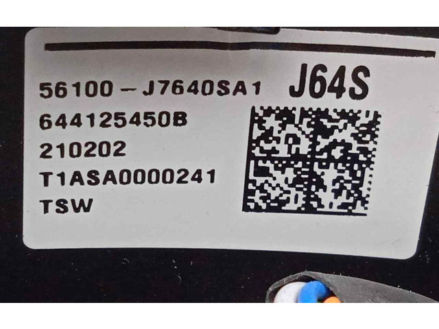 Руль KIA Ceed  2018 -  года 56100J7640SA1, CUERO.NEGRO      