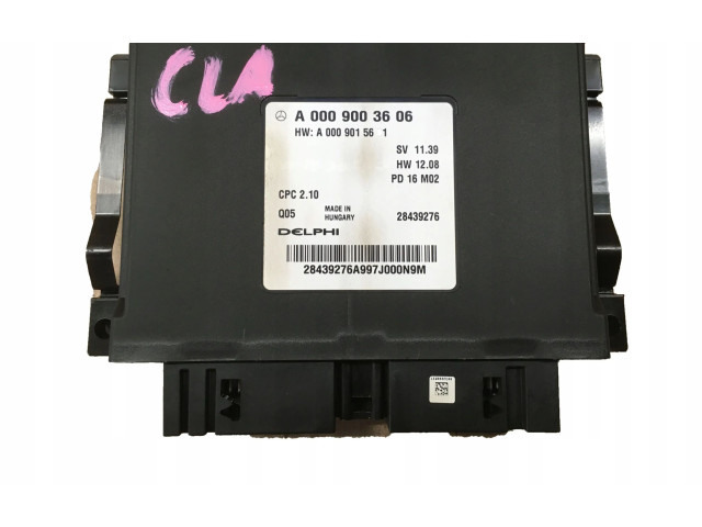 Блок управления коробкой передач A0009003606   Mercedes-Benz CLA C117 X117 W117