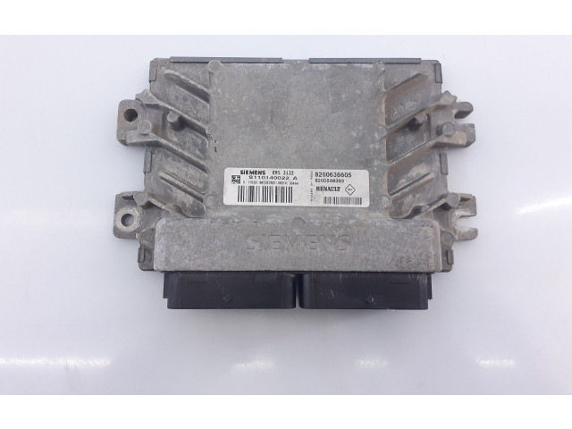 Блок управления двигателя 8200636605, S110140022A Dacia Logan Pick-Up