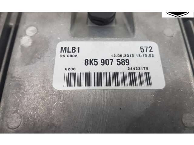 Блок управления двигателя 8K5907589, 0281019407 Audi Q5 SQ5
