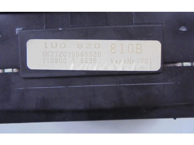 Панель приборов 1U0920810B, 1U0920810B Skoda Octavia Mk1 (1U)