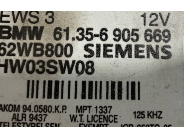 Řídící jednotka 7785098, 7786565 BMW 3 E46 2000