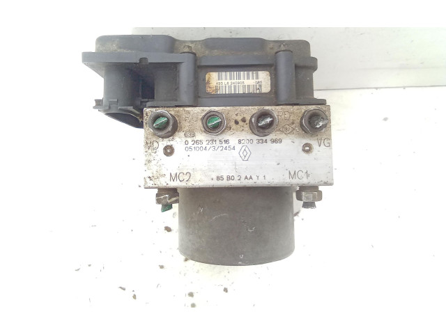Блок управления АБС 0265231516, 0265231516   Renault Clio III