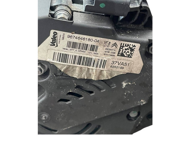 Генератор 9674646180, 6232188 Citroen C4 II Picasso 2013 - 2018 года