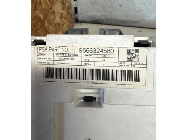Панель приборов 9666324580, PE0002032   Citroen C5       