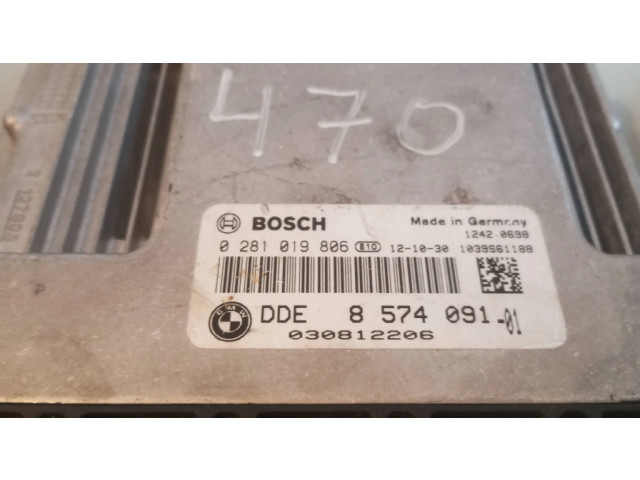 Řídící jednotka 8574091, 030812206 BMW 5 F10 F11 2012